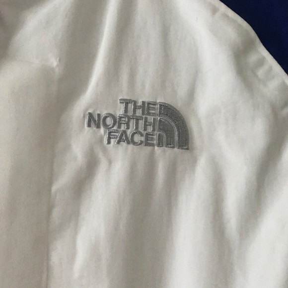 The North Face White Blue Boundary Hyvent Jacket - Picture 5 of 12